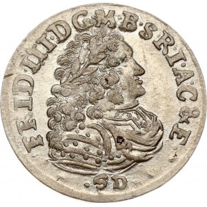Germany Brandenburg-Prussia 6 Groscher 1698 SD