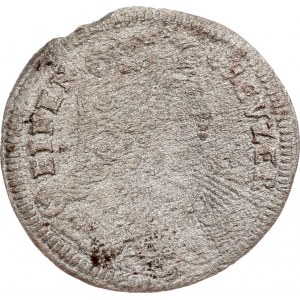 Germany Brandenburg-Bayreuth Kreuzer 1707 IAP