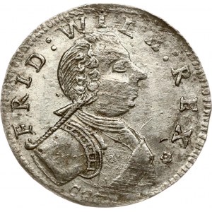 Prussia 6 Groscher 1721 CG Konigsberg