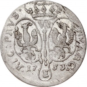 Germany Prussia 6 Groscher 1753 E