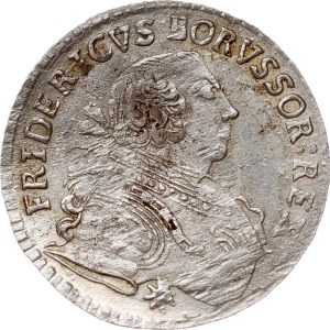 Germany Prussia 6 Groscher 1755 E
