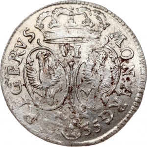 Germany Prussia 6 Groscher 1755 E