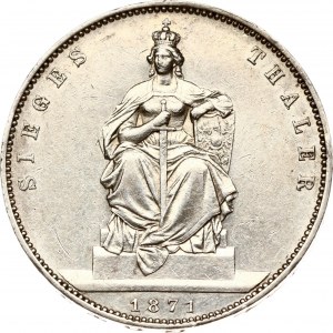 Germany Prussia Taler 18671 A Victory over France
