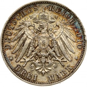 Bavorsko 3 Značka 1910 D