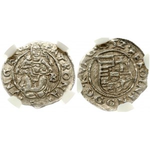 Hungary Denar 1552 K - B NGC MS 62