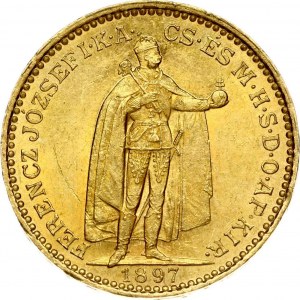 Hungary 20 Korona 1897 KB