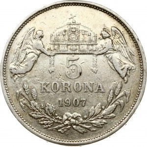 Hungary 5 Korona 1907 KB