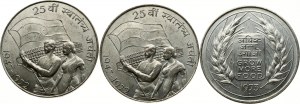 India 10 Rupees 1972 & 1973 Lot of 3 coins