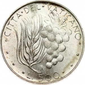 Italy Vatican City 500 Lire 1976