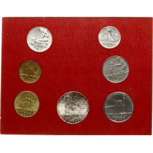 Italy Vatican City 5 - 500 Lire 1978 Set Lot of 7 Coins