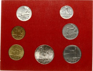 Italy Vatican City 5 - 500 Lire 1978 Set Lot of 7 Coins