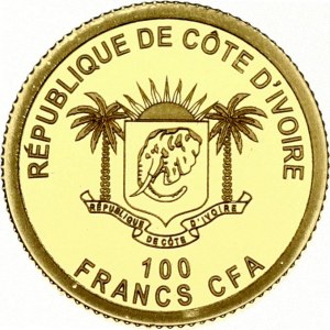 Ivory Coast 100 Francs 2017 CFA Isis