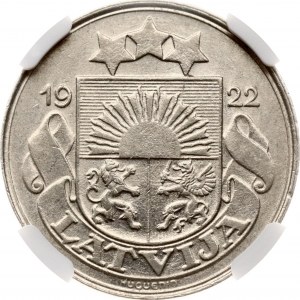 Latvia 50 Santimu 1922 NGC MS 61