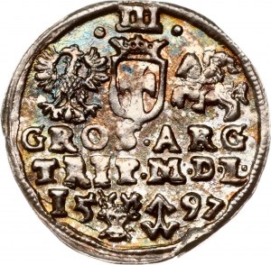 Lithuania Trojak 1597 Vilnius (R)