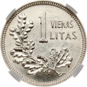Lithuania 1 Litas 1925 NGC MS 61