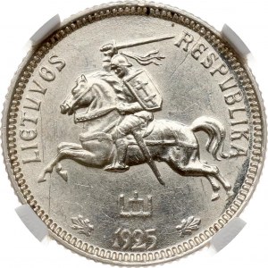 Lithuania 1 Litas 1925 NGC MS 61