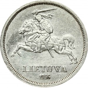 Lithuania 5 Litai 1936 Jonas Basanavi?ius