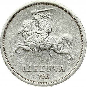Lithuania 5 Litai 1936 Jonas Basanavi?ius