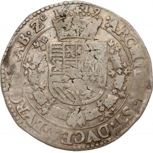 Spanish Netherlands Brabant 1/2 Patagon 1619 Antwerp