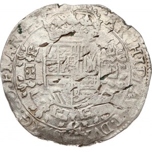Spanish Netherlands Flanders Patagon 1672 (R1)