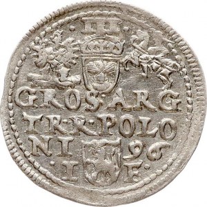 Poland 3 Groszy 1596 Olkusz