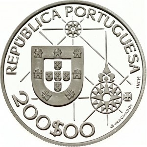Portugal 200 Escudos ND (1992) incm New World - America