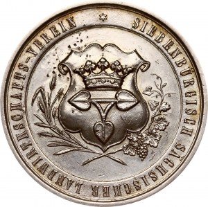 Romania Medal Agricultural exhibition in Mediasch 1872