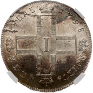 Russia Rublo 1798? NGC MS 61