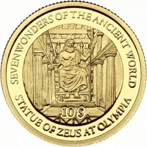 Solomon Islands 10 Dollars 2009 Statue of Zeus