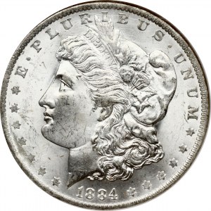 USA Morgan Dollar 1884 O NGC MS 63