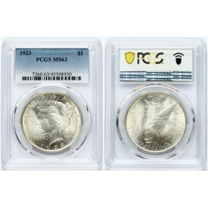 USA 1 Dollar 1923 PCGS MS 63