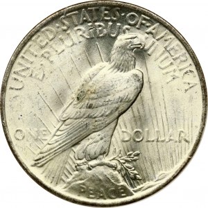 USA 1 Dollar 1923 'Peace Dollar' Philadelphia NGC MS 64