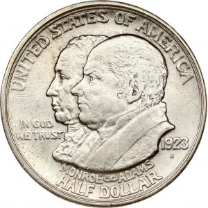 USA 1/2 Dollar 1923 S Monroe Doctrine Centennial