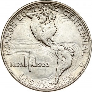 USA 1/2 Dollar 1923 S Monroe Doctrine Centennial