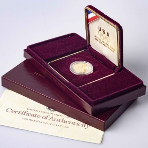 USA 5 Dollars 1988 W Olympics