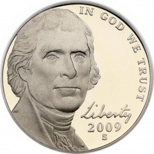USA 5 Cents 2009 S Return to Monticello PCGS PR 69 DCAM