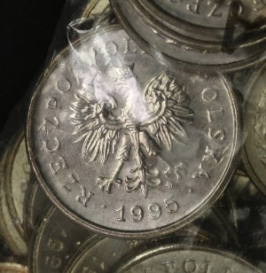 III RP, Worek menniczy, 100 x 1 złoty 1995 (102)