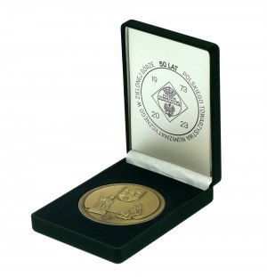 III RP, Médaille, PTN Zielona Góra 1973 - 2023 avec étui (432)