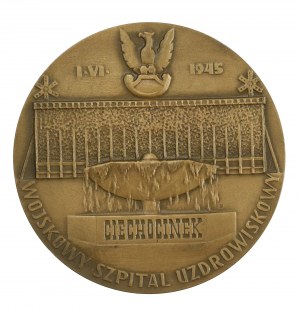 République populaire de Pologne, Médaille, Hôpital thermal militaire, Ciechocinek - Proj. Edward Gorol (434)