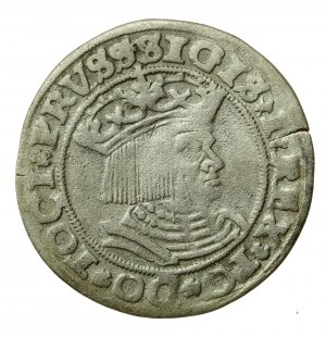 Sigismund I the Old, 1529 penny, Torun, PRVSS/PRVSS (509)