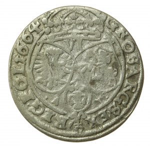 Ján II Kazimír, šiesty z roku 1664 AT, Bydgoszcz (515)