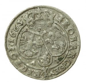 Ján II Kazimír, šiesty z roku 1665 AT, Bydgoszcz (516)