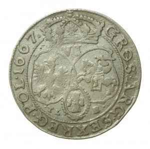 Ján II Kazimír, šiesty z roku 1667 AT, Bydgoszcz (517)