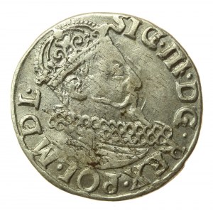 Sigismund III Vasa, Trojak 1621, Cracow. A chase without a sword. Rare (525)