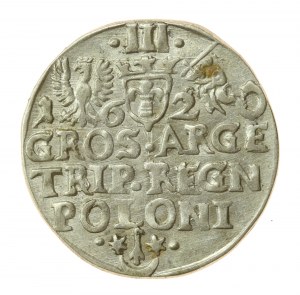 Sigismond III Vasa, Trojak 1620, Cracovie (526)