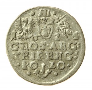 Sigismond III Vasa, Trojak 1624, Cracovie. Non répertorié (533)