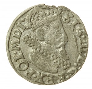 Sigismond III Vasa, Trojak 1622, Cracovie. Non répertorié (535)