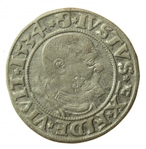 Herzogliches Preußen, Albrecht Hohenzollern, Pfennig 1534, Königsberg - PRVSS (536)