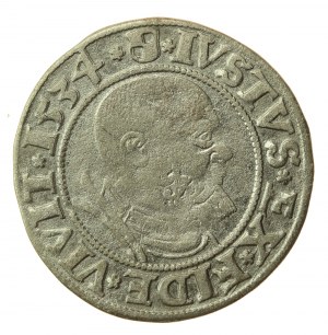 Prusy Książęce, Albrecht Hohenzollern, Grosz 1534, Królewiec - PRVSS (536)