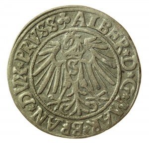 Ducal Prussia, Albrecht Hohenzollern, 1541 grosz, Königsberg (537)